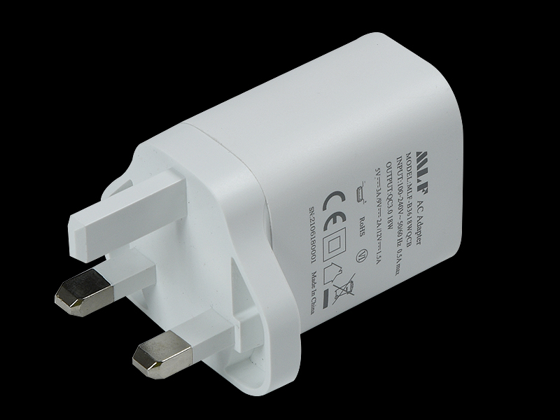 B36 QC18W charger UK plug